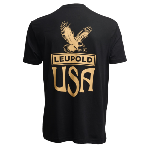 Leupold LEUPOLD Men's Eagle Badge Black Tee (186761-par) - $15.99 at GritrSports