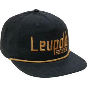 Leupold LEUPOLD Retro Roper Black Hat (186002) - $18.99 at GritrSports
