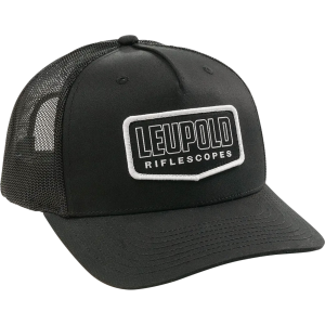 Leupold LEUPOLD Riflescopes Trucker Black Hat (185998) - $18.99 at GritrSports