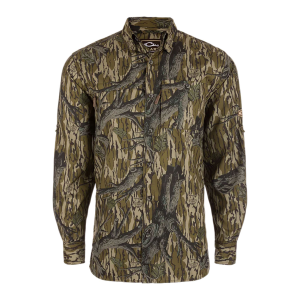 DRAKE Men's 8-Shot Flyweight Original Treestand Long Sleeve Shirt (AD9501-032)