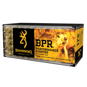 BROWNING BPR 17 HMR 17Gr Poly Tip Rimfire Ammo (B195117050)