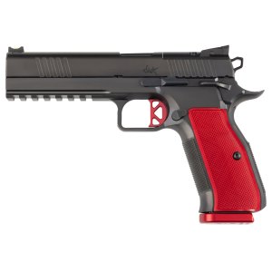 DW DWX 9mm 5in 10rd Matte Black/Red Semi-Auto Pistol (92013)