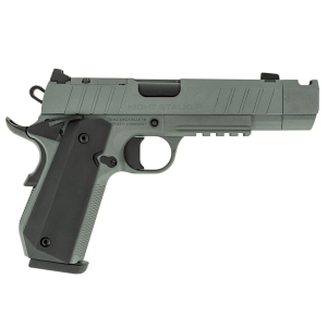 TISAS 1911 Night Stalker Comp 10mm 4.25in 2x 8rd Mags Platinum Grey Semi-Auto Pistol (10100134)