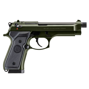 BERETTA 92FS 9mm 5.1in 18rd OD Green Semi-Auto Pistol (J92F300GRTB18)
