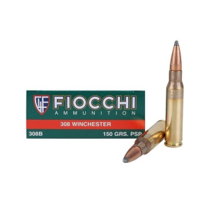 Fiocchi FIOCCHI 308 Win. 150 Grain PSP Ammo, 20 Round Box (308B) - $32.57 at GritrSports