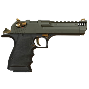 MAGNUM RESEARCH Desert Eagle L5 .357 Magnum 5in 9rd Mil-Spec Green Cerakote/Black Single-Action Pistol (DE357L5MSG)