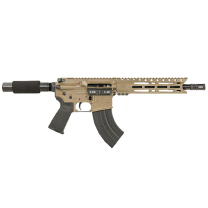 DIAMONDBACK DB15 7.62x39mm 10in 28rd Flat Dark Earth Semi-Automatic Pistol (DB1915O061)