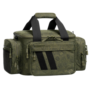 SAVIOR EQUIPMENT Specialist Tamography Green Range Bag w/ 3 Pistol Sleeves (RA-3GUN-WS-TAMOG)