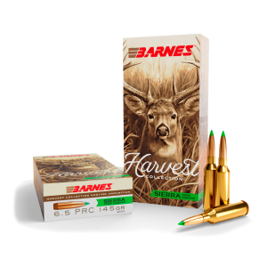 BARNES Harvest Collection 6.5 PRC 145 Grain Sierra Tipped GameKing 20rd Rifle Ammo (32401)