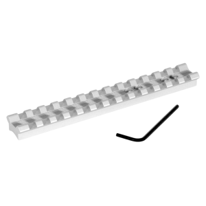 Evolution Gun Works EVOLUTION GUN WORKS 0 MOA Silver Picatinny Rail For T/C Encore, Omega, Triumph, Impact (46901) - $31.49 at GritrSports