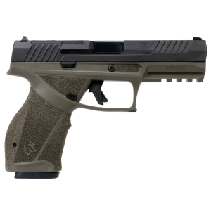 TAURUS TX9 Full 9mm Full 4.5in 2x 17rd Mags Black/OD Green Pistol (1-TX9F441-OD)