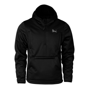 Banded BANDED Fanatech Softshell 1/2 Zip Black Hoodie (B1050017-BK) - $114.99 at GritrSports