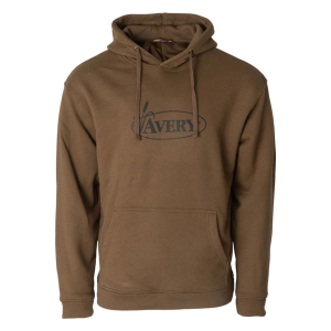 Avery AVERY Men's Logo Marsh Brown Hoodie, Small (A1050024-MB-S) - $62.99 at GritrSports
