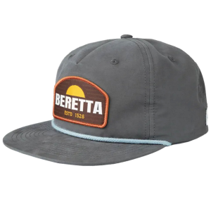 BERETTA Sunset Rope Dark Gray Trucker Hat (BC055T11860924)