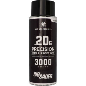 Sig Sauer SIG SAUER 6mm .20g 3000-Count Polymer BB Airsoft Ammunition (AIR-6MM-20G-3K) - $24.99 at GritrSports