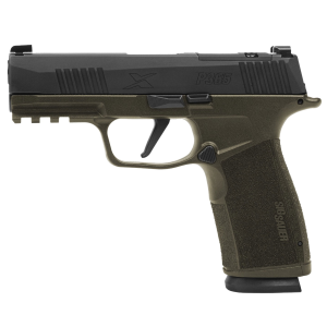 Sig Sauer SIG SAUER P365-XMacro Fortunate Sun 9mm 3.7in 2x 17rd Mags OD Green/Black Striker-Fired Pistol (365XCA-9-BXR3-FS) - $759.99 at GritrSports