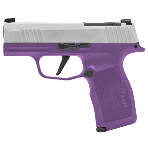 Sig Sauer SIG SAUER P365X Purple Rain 9mm 3.1in 2x 12rd Mags Striker-Fired Pistol (365X-9-TXR3-PR) - $659.99 at GritrSports