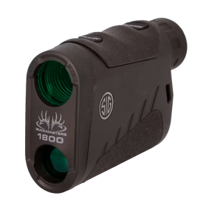 Sig Sauer SIG SAUER Buckmasters 1800 6x22mm Red LED Display Class1M Black Laser Rangefinder (SOK18611) - $69.99 at GritrSports