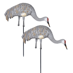AVERY 2-Pack Sandhill Crane Full Body Adult Feeder Decoys (72513)