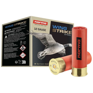 Norma Usa NORMA USA Wingstrike Steel 12 Gauge 3in #2 Shot 1.25oz Ammo (1198033420) - $21.99 at GritrSports