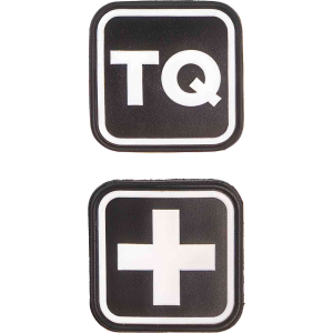 High Speed Gear HIGH SPEED GEAR TQ/Medical Cross Black Medical Patch Combo (90MD00BK) - $8.99 at GritrSports