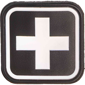 High Speed Gear HIGH SPEED GEAR Black Medical Cross Patch (90MX00BK) - $7.99 at GritrSports