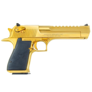Magnum Research MAGNUM RESEARCH Desert Eagle Mark XIX .50AE 7rd 6in Titanium Gold Pistol (DE50TG) - $3199.99 at GritrSports
