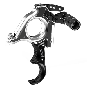 T.R.U. Ball Archery T.R.U. BALL ARCHERY Abyss X-Tension Relax Trigger 3-Finger Quick Silver Brass Large Release (TRAF-QS-L) - $319.99 at GritrSports