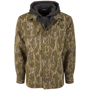 DRAKE Men's Campfire Canvas Shirt Jac Hoodie (DS1080)