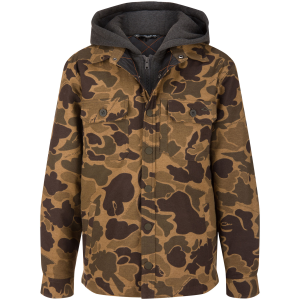 DRAKE The Youth Campfire Flannel Hoodie (DS1078-YTH)