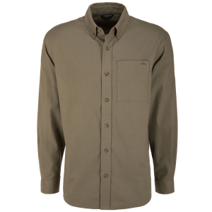 DRAKE Men's Autumn Deep Lichen Green Flannel Shirt (DS1070-DLG)