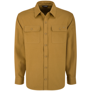 DRAKE Men's Legacy Field Khaki Flannel Shirt (DS1079-FDK)