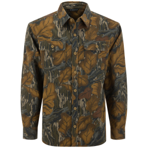 DRAKE Men's Legacy Mossy Oak Fall Foliage Flannel Shirt (DS1079-061)