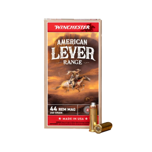 Winchester Ammo WINCHESTER AMMO American Lever Range .44 Rem Mag 240Gr JSP 50rd Box Rifle Ammo (W44MAL) - $40.51 at GritrSports