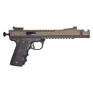 Volquartsen VOLQUARTSEN Black Mamba 22LR 6in 10rd Target Sights Olive Drab Green/Black Pistol (VF4M-0033) - $1544.00 at GritrSports