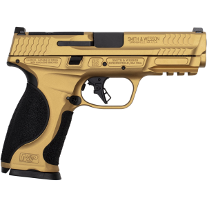 SMITH & WESSON M&P9 M2.0 Metal 9x19mm 4.25in 17rd Gold Pistol (14303)