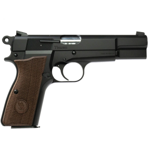 TISAS Regent BR9 9x19mm 4.67in 2x15rd Nickel Wood Grips Semi-Automatic Pistol (12500027)
