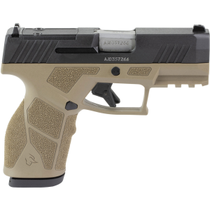 TAURUS GX2 9x19mm 3.38in 13rd FDE/Black Optics-Ready Semi-Automatic Pistol (1-GX2P931F)