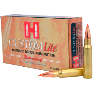 NADY Custom Lite 308 Win 125Gr SST Low Recoil 20rd (80866) Ammo