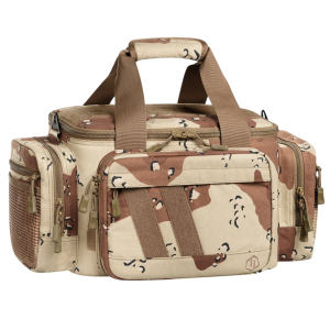 Savior Equipment SAVIOR EQUIPMENT Specialist Chocolate Chip Camo Range Bag with 3 Pistol Sleeves (RA-3GUN-WS-DBDU) - $134.97 at GritrSports