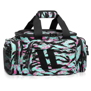 Savior Equipment SAVIOR EQUIPMENT Miami Tiger Stripe Specialist Range Bag (RA-3GUN-WS-MIAM) - $134.97 at GritrSports