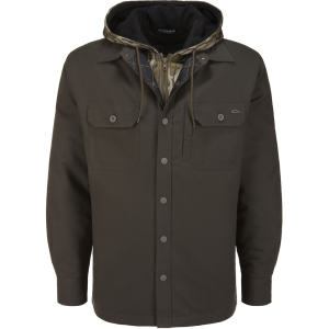 Drake DRAKE Men's Campfire Slate Gray Flannel Hoodie (DS1078-SLG) - $99.99 at GritrSports