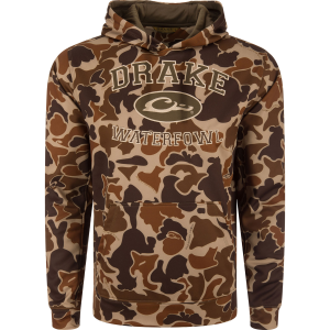 DRAKE Youth Performance Old School Casual Camo Hoodie (DW0237-YTH-016)