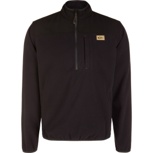 Drake DRAKE Men's Camp Fleece Black Pullover (DS0125-BLK) - $59.99 at GritrSports