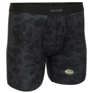Drake DRAKE Men's Commando Old School Black Boxer Brief (DS2525-042) - $29.99 at GritrSports