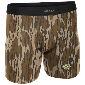 Drake DRAKE Men's Commando Mossy Oak Original Bottomland Boxer Brief (DS2525-024) - $29.99 at GritrSports