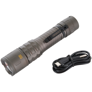 DRAKE Waterfowl EVO 2200 Lumen Gunmetal Turbo Flashlight (DA0305-GML)