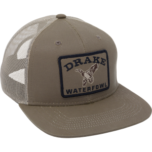 Drake DRAKE Men's Duck Patch Khaki Mesh Back Cap (DH4163-KHK) - $39.99 at GritrSports