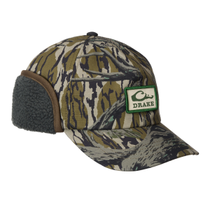 Drake DRAKE Men's MST Flap Cap Mossy Oak Original Treestand One Size Hat (DW0154-032) - $39.99 at GritrSports