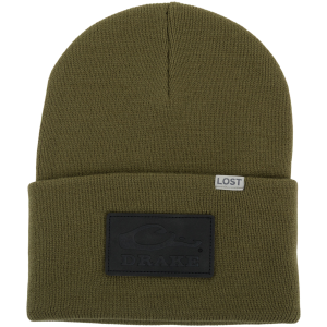 DRAKE Lost Hat Olive Green Work Beanie (DS9085-OIV)